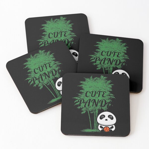 Item preview, Cute Panda with Green Bamboo designed and sold by Light79.