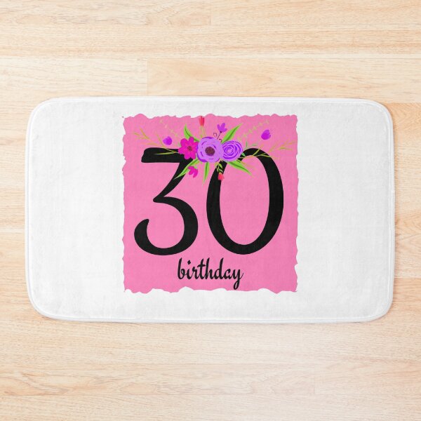 Item preview, 30th Birthday - Thirtieth Birthday Celebration Design designed and sold by Partypumpkin.