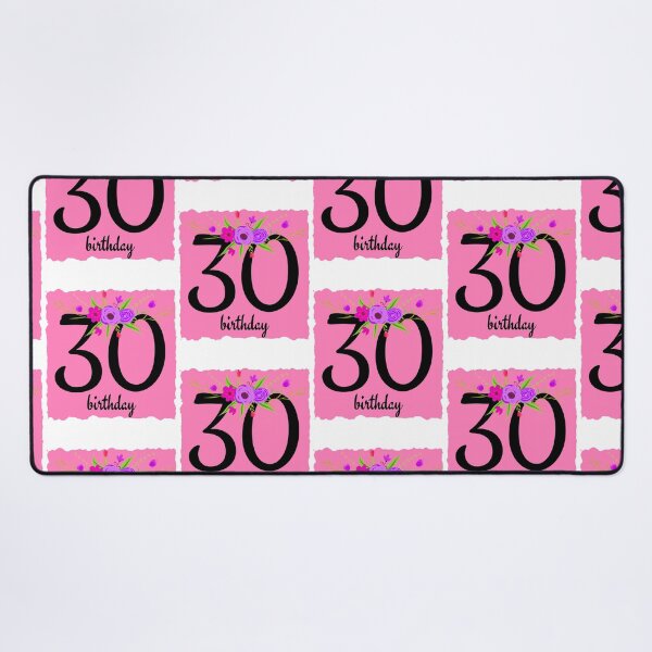 Item preview, 30th Birthday - Thirtieth Birthday Celebration Design designed and sold by Partypumpkin.