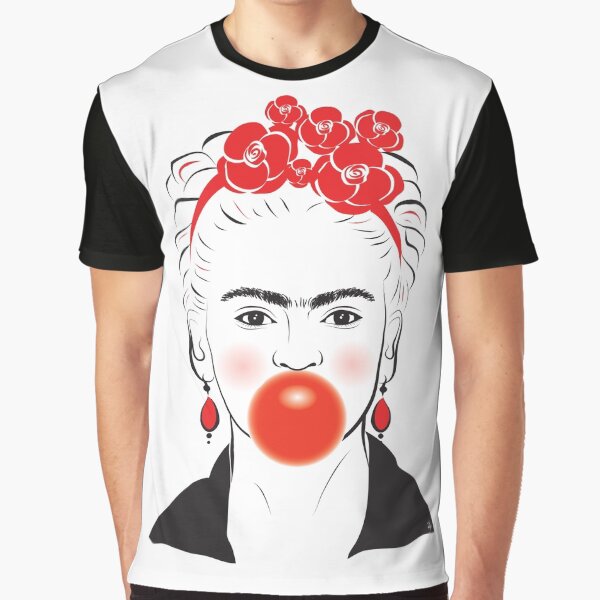 Friday Bubble Gum Portrait illustration Graphic T-Shirt