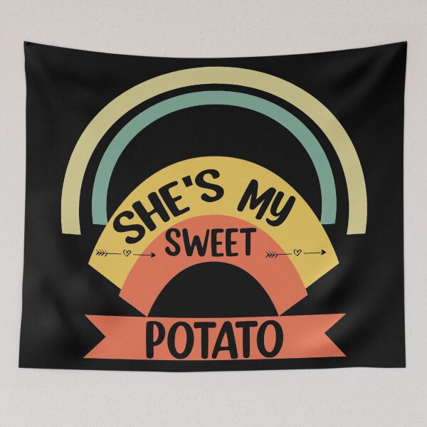 Item preview, She's My Sweet Potato I Yam Set Couples Thanksgiving Present  designed and sold by Rami Khalifah.