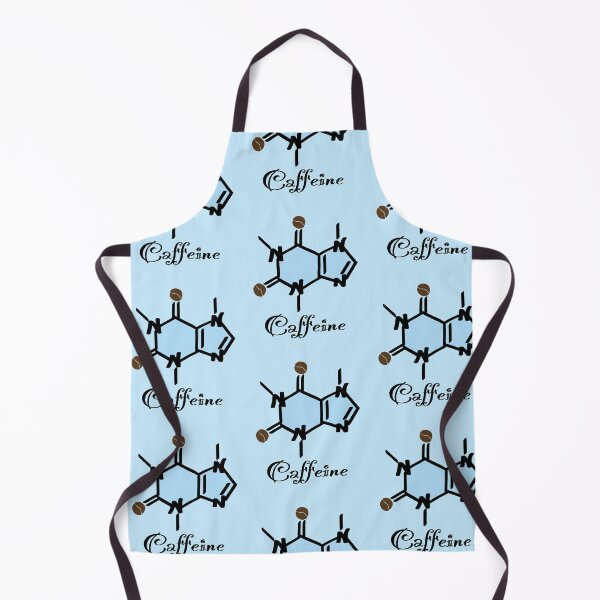 Item preview, Blue Caffeine Molecule with Coffee Beans designed and sold by LiLohaveaplan.