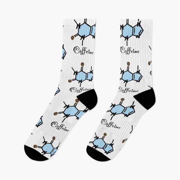 Item preview, Blue Caffeine Molecule with Coffee Beans designed and sold by LiLohaveaplan.