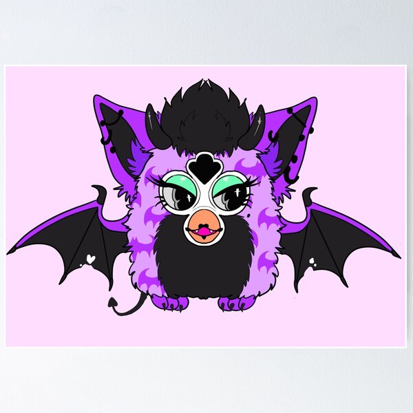 Item preview, Pink Bat furby designed and sold by RaptorTeeth.