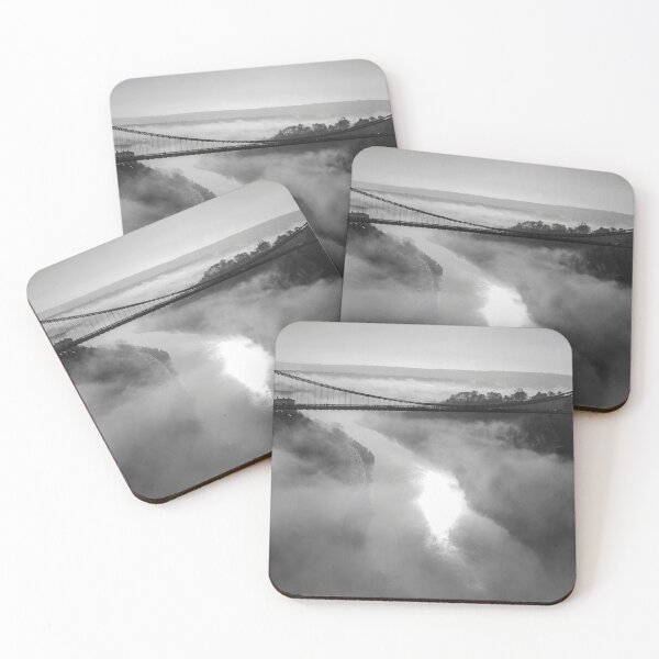 Item preview, Clifton Suspension Bridge, Bristol B&W designed and sold by Carolyn Eaton.