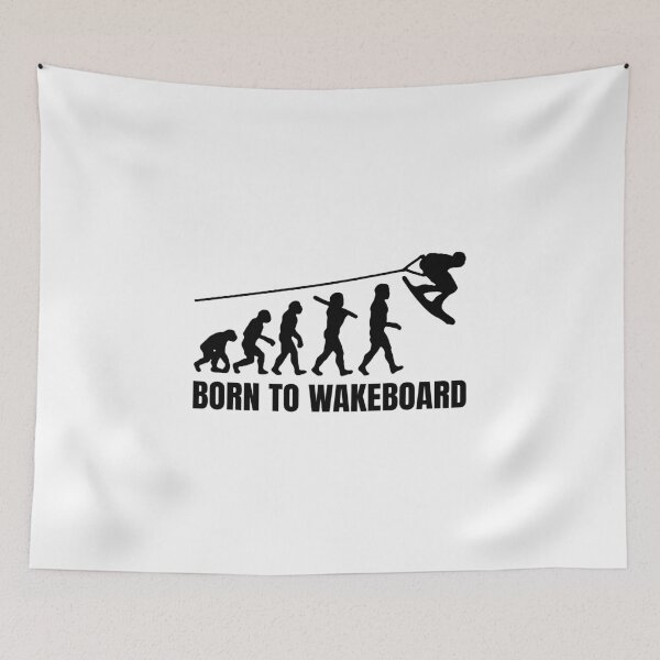 Item preview, Born to Wakeboard I'm Just Here To Wakeboard Born To Wakeboarding Gift Premium Apparel Funny Holiday Xmas designed and sold by DesignByHeartUK.
