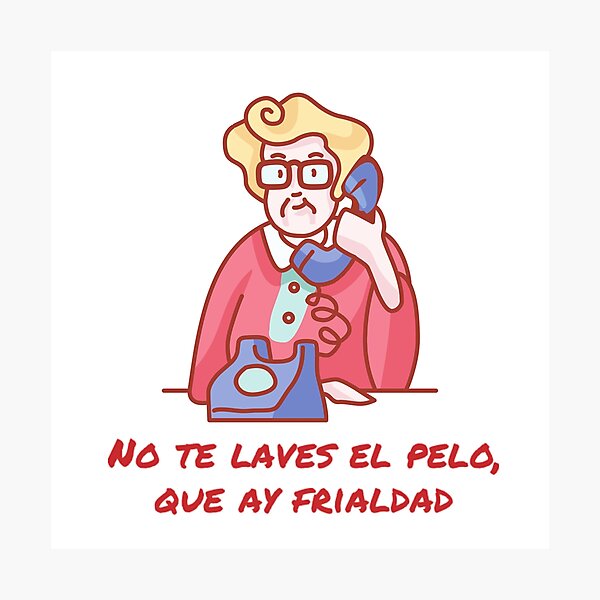 Item preview, No te laves el pelo que ay frialdad - Cuban grandma - Abuela - Cubana - Cubanos - Cuban designed and sold by Ausome  Behavior.