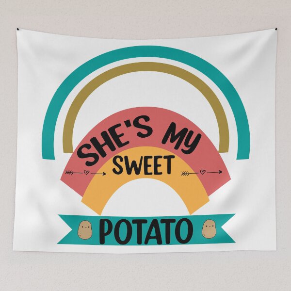 Item preview, She's My Sweet Potato I Yam Set Couples Thanksgiving Present  designed and sold by Rami Khalifah.