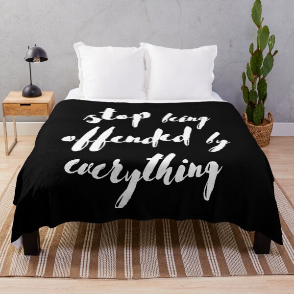 Item preview, Inspirational Stop Being Offended designed and sold by Schka.