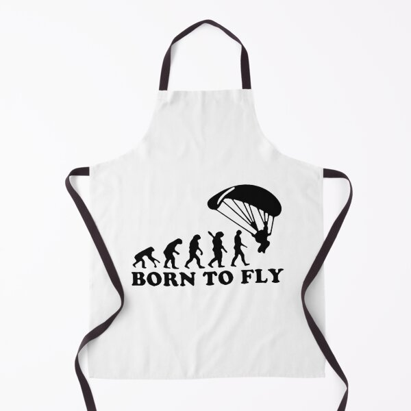 Item preview, Born to Fly Evolution Skydiving born to fly Evolution Fly Gift Premium Apparel Funny Holiday Xmas designed and sold by DesignByHeartUK.