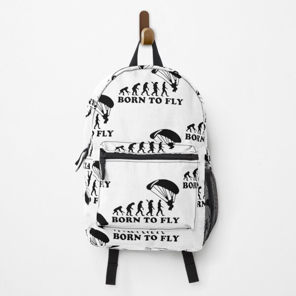 Item preview, Born to Fly Evolution Skydiving born to fly Evolution Fly Gift Premium Apparel Funny Holiday Xmas designed and sold by DesignByHeartUK.