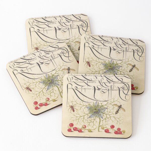 Item preview, Spider, Wasp and Red Currant: ca 1500's designed and sold by ebrawne.