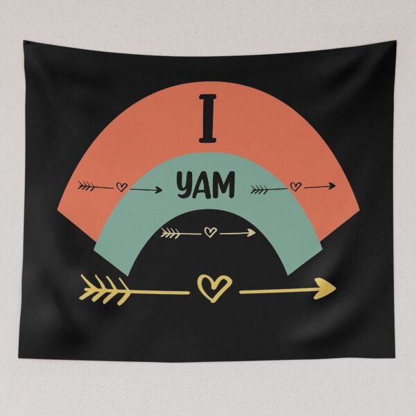 Item preview, She's My Sweet Potato I Yam Set Couples Thanksgiving Present  designed and sold by Rami Khalifah.