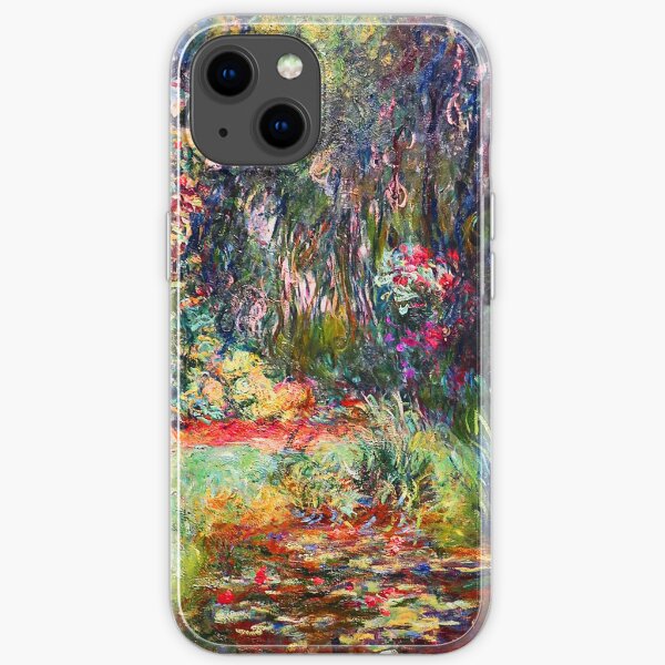 Claude Monet Corner of Water Lily Pond iPhone Soft Case