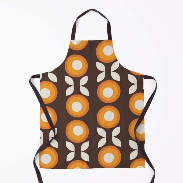 Item preview, Mid-Century Modern Flower Orange designed and sold by MonstersMashU.