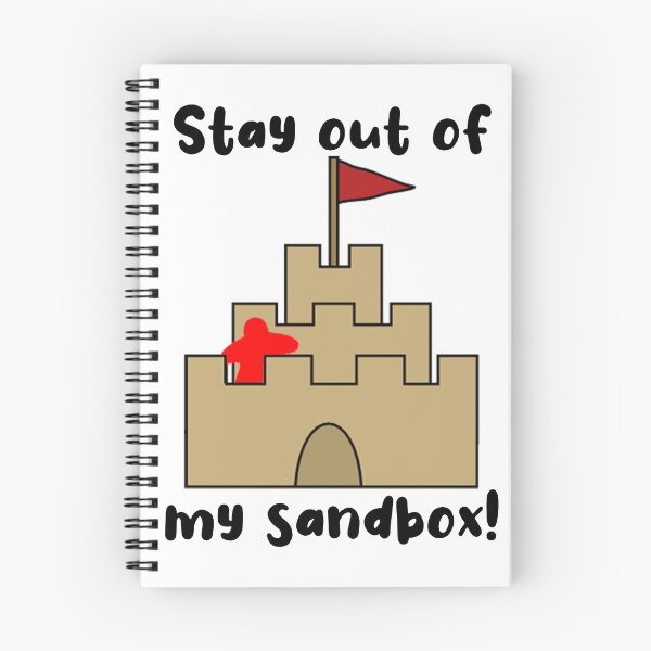 Item preview, Stay Out of my Sandbox designed and sold by ThatMusicalGirl.