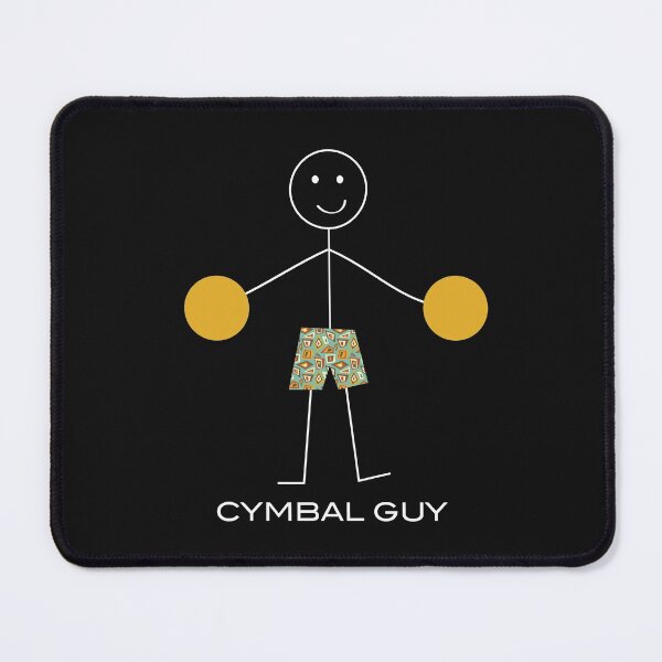 Item preview, Funny Mens Cymbal Design designed and sold by whyitsme.
