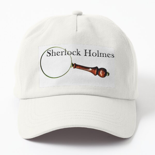 Sherlock Holmes & Magnifying Glass Dad Hat