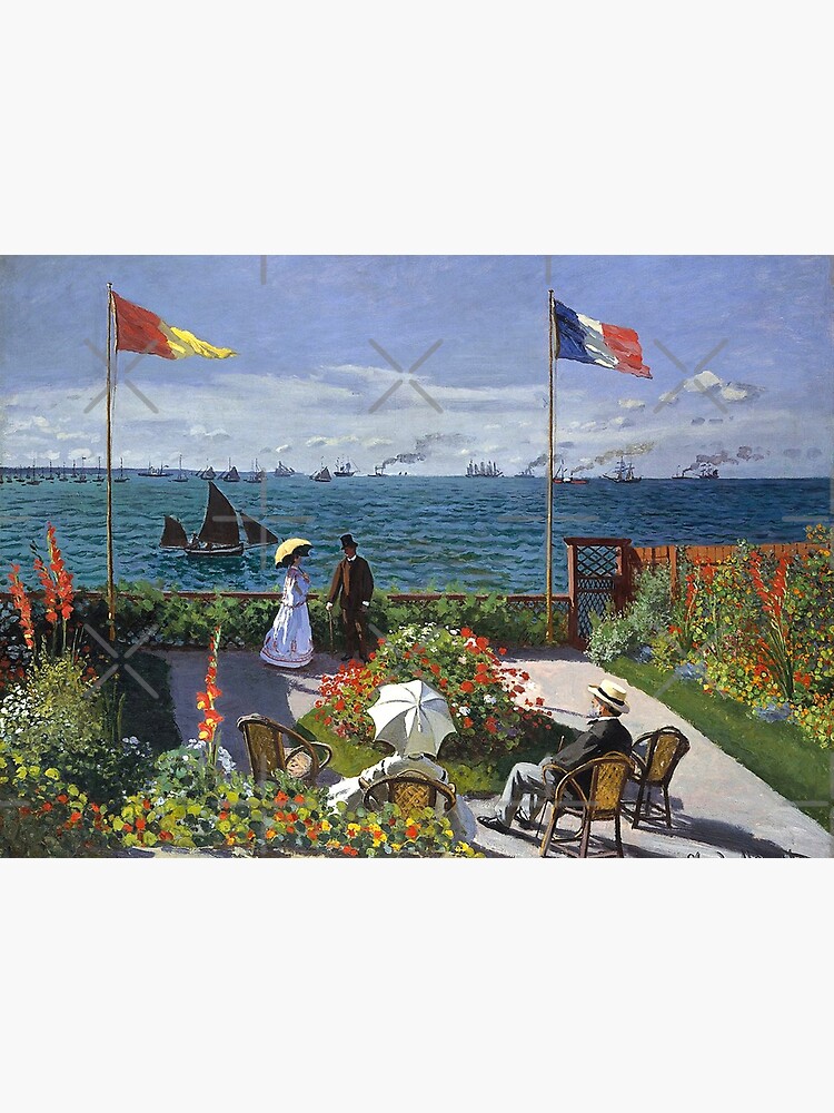 Claude Monet Paintings Collage Mounted Print for Sale by ind3finite