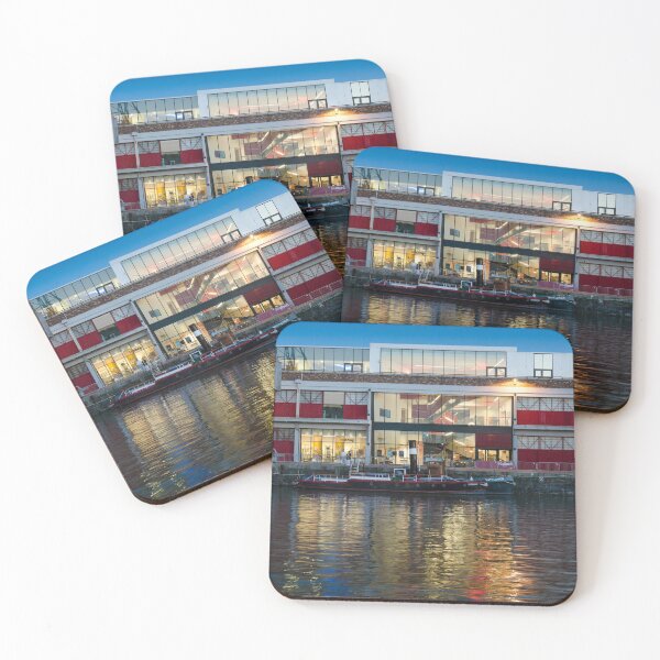 Item preview, Bristol's M Shed at Night designed and sold by Carolyn Eaton.