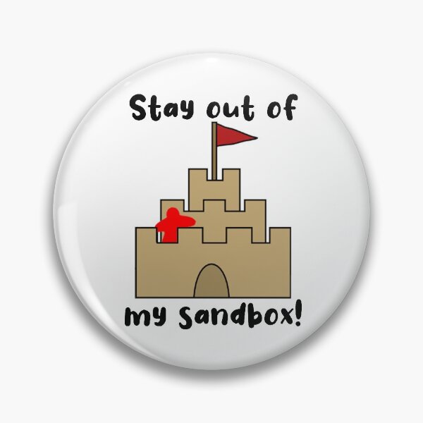 Item preview, Stay Out of my Sandbox designed and sold by ThatMusicalGirl.
