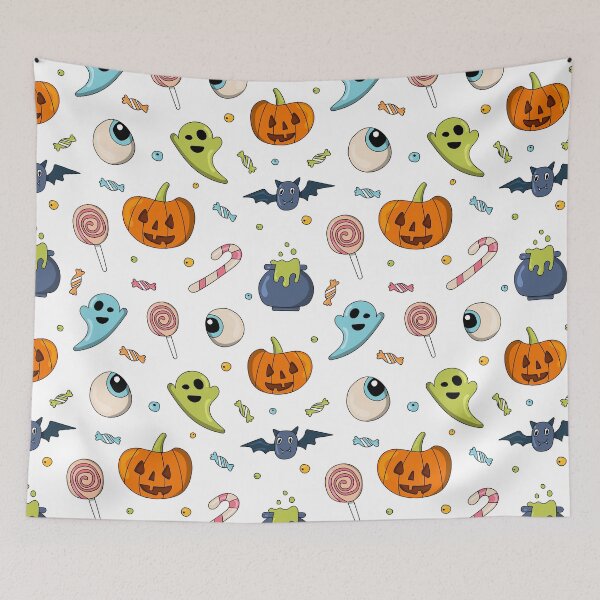 Item preview, Halloween funny Pattern  2021 designed and sold by OutcastBrain.