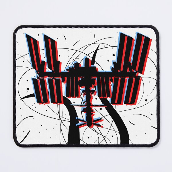 Item preview, International Space Station Trippy Graphic Art designed and sold by ActuallyAntag.