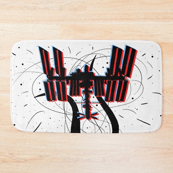 Item preview, International Space Station Trippy Graphic Art designed and sold by ActuallyAntag.