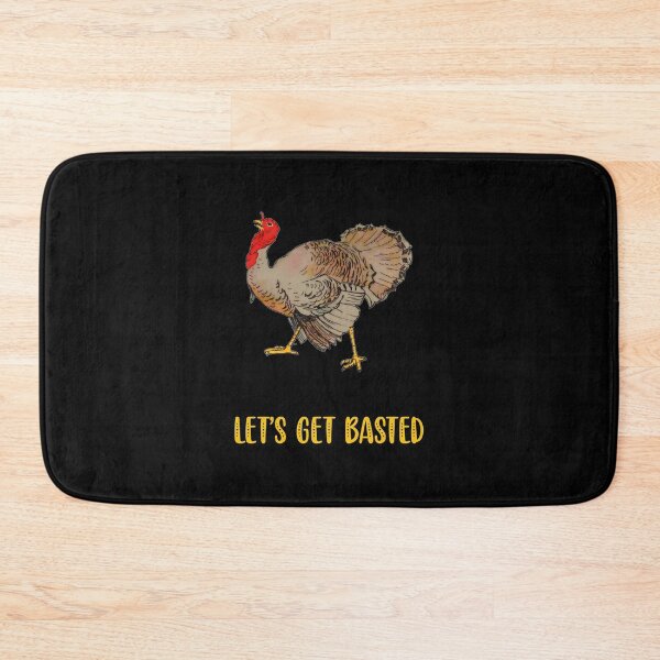 Item preview, Let’s get basted, funny Thanksgiving, fall, autumn, seasonal designed and sold by The Snarky  Psychologist.