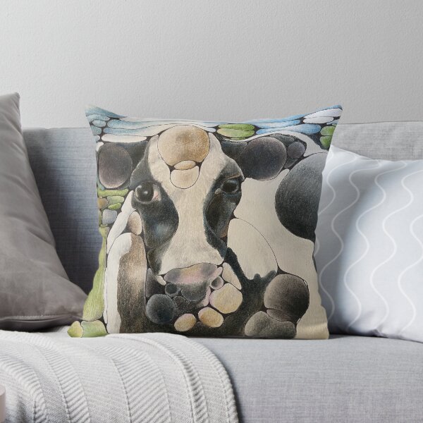 Holstein Throw Pillow