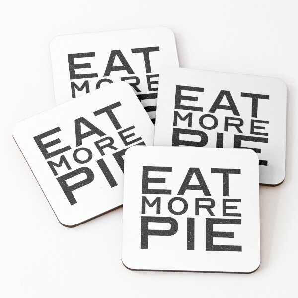 Item preview, Eat More Pie designed and sold by PrairieGrouse.