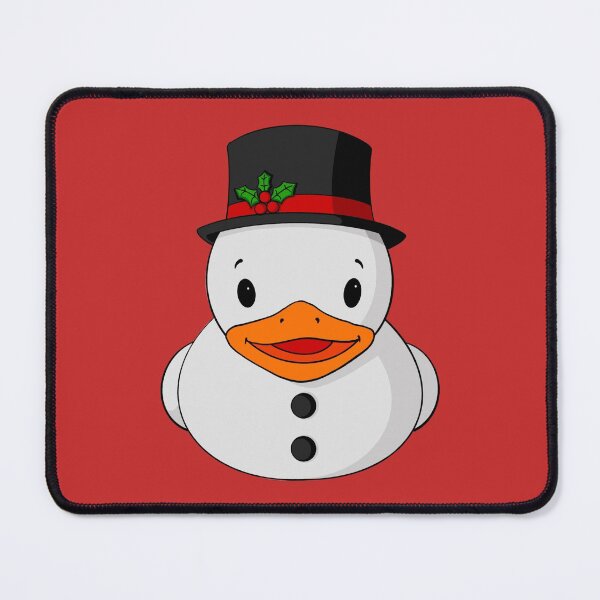 Item preview, Fancy Snowman Rubber Duck designed and sold by Alisha Ober Designs.