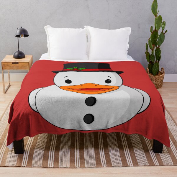 Item preview, Fancy Snowman Rubber Duck designed and sold by Alisha Ober Designs.