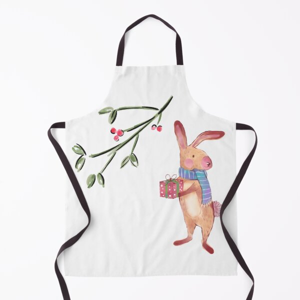 Item preview, Christmas bunny visiting designed and sold by Kristellabeauty.