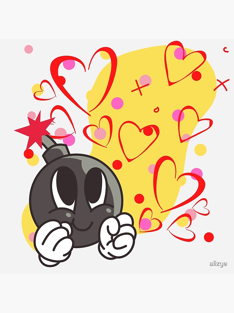 "Love Bomb" Poster for Sale by alizye Redbubble