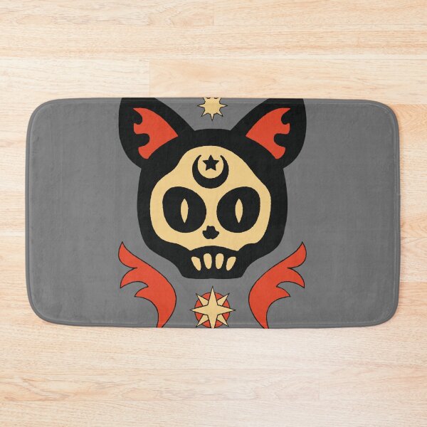 Item preview, Halloween Cat Skull designed and sold by IKERAS.