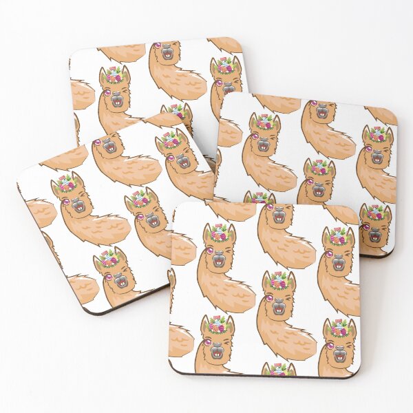 Item preview, Funny Lama Crown Flower - Cute Lama Crown Flower designed and sold by so01.