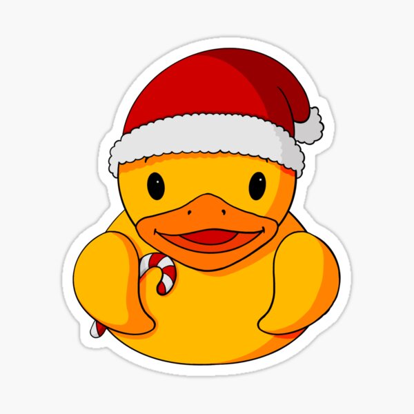 Item preview, Candy Cane Rubber Duck designed and sold by Alisha Ober Designs.
