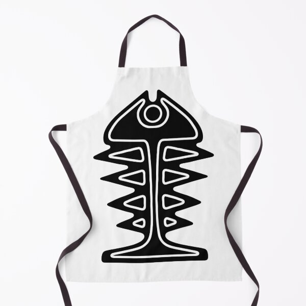 Item preview, DEAD FISH ICON. BLACK AND WHITE designed and sold by 5hertz.
