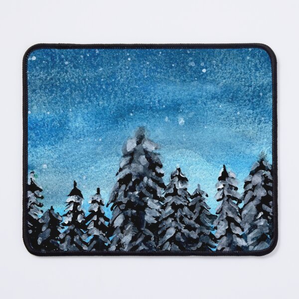 Item preview, Watercolor Beautiful Starry Night designed and sold by Vector Scout Lab.