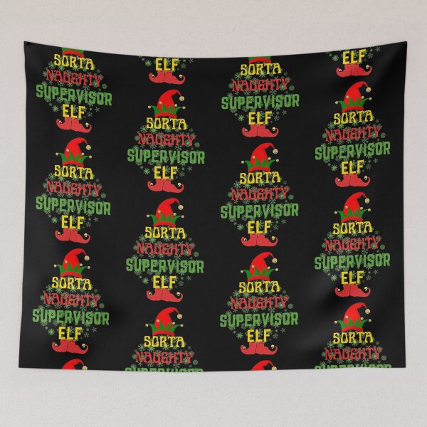 Item preview, Sorta Naughty Supervisor Elf - CHRISTMAS designed and sold by GreenEnvytt.