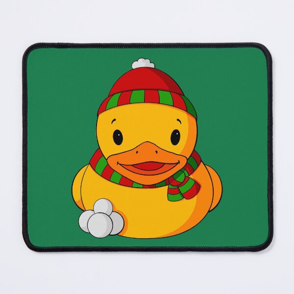 Item preview, Snowball Fight Rubber Duck designed and sold by Alisha Ober Designs.