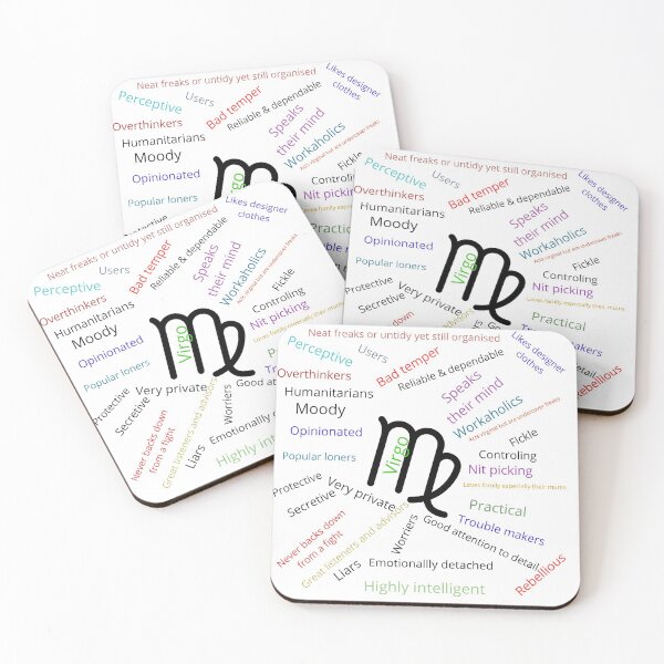 Item preview, Virgo astrology traits, signs and personality characteristics  designed and sold by haRexia.