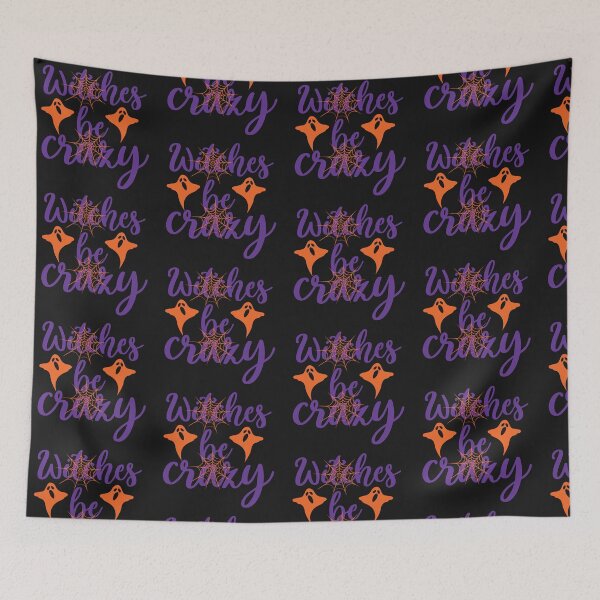 Item preview, Witches be crazy Halloween Fan Funny Halloween T-Shirt designed and sold by wide26.