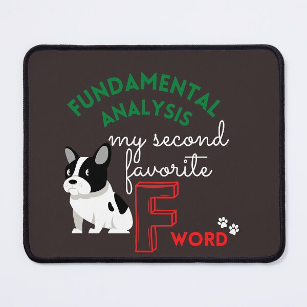Item preview, FUNDAMENTAL ANALYSIS | Traders Cool Gift Fun and Unique Dog Lover| Funny Stocks, Crypto, Options, Forex Trader and DAY Trader Gifts designed and sold by TradingTeesKids.