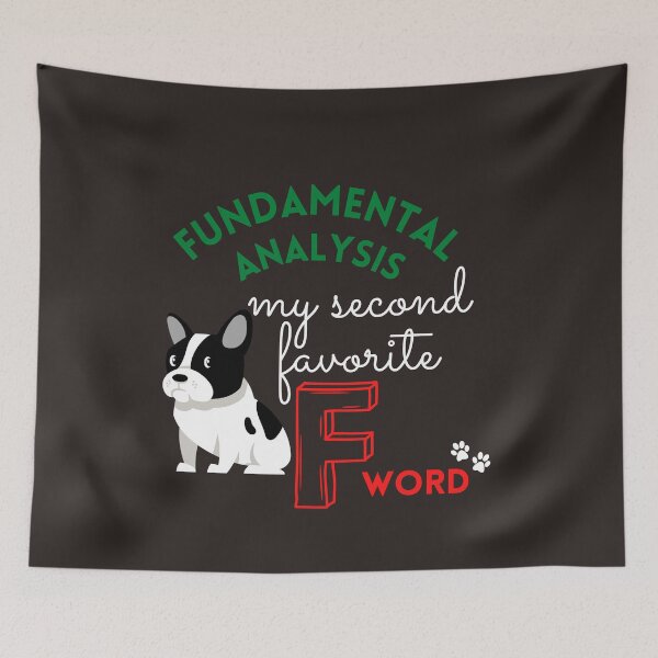 Item preview, FUNDAMENTAL ANALYSIS | Traders Cool Gift Fun and Unique Dog Lover| Funny Stocks, Crypto, Options, Forex Trader and DAY Trader Gifts designed and sold by TradingTeesKids.