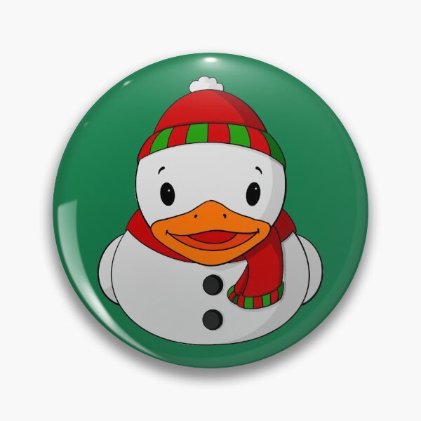 Item preview, Snowman Rubber Duck designed and sold by Alisha Ober Designs.