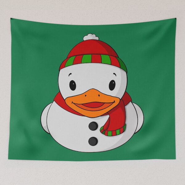 Item preview, Snowman Rubber Duck designed and sold by Alisha Ober Designs.