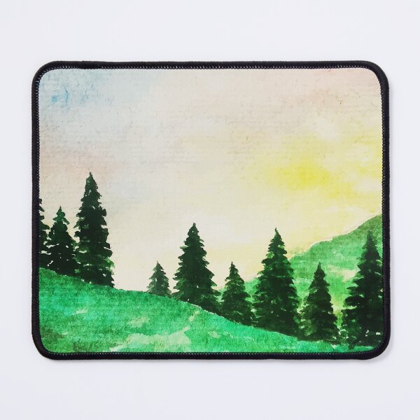 Item preview, Watercolor Landscape designed and sold by Vector Scout Lab.