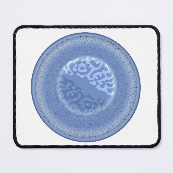 Item preview, Cyclotella litoralis (azul) designed and sold by DiatomsATTACK.